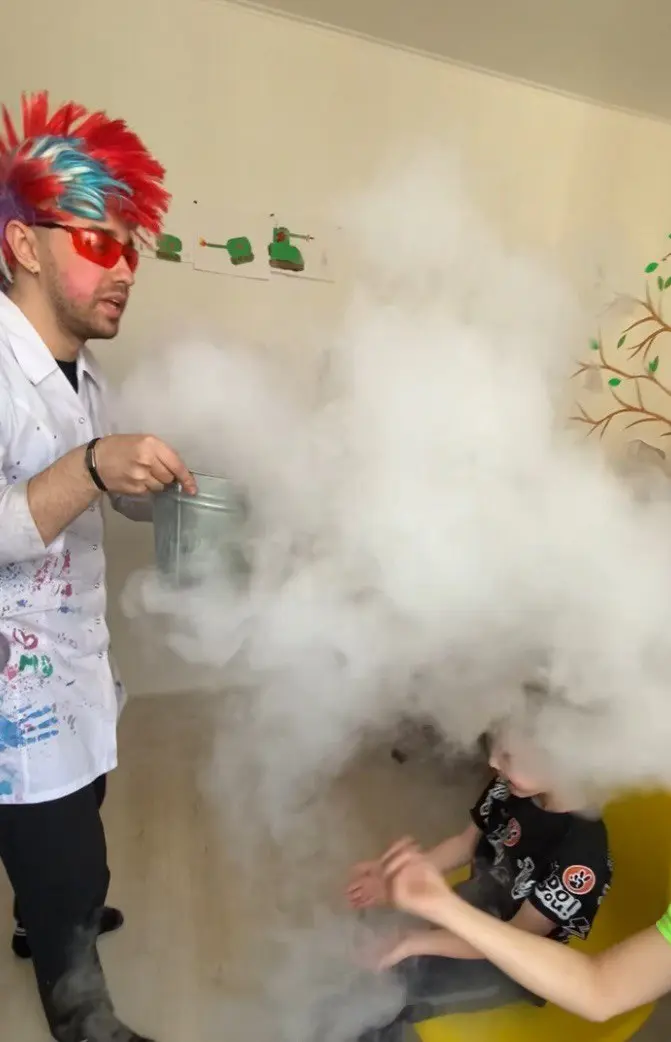 Жидкий азот. Фото 1