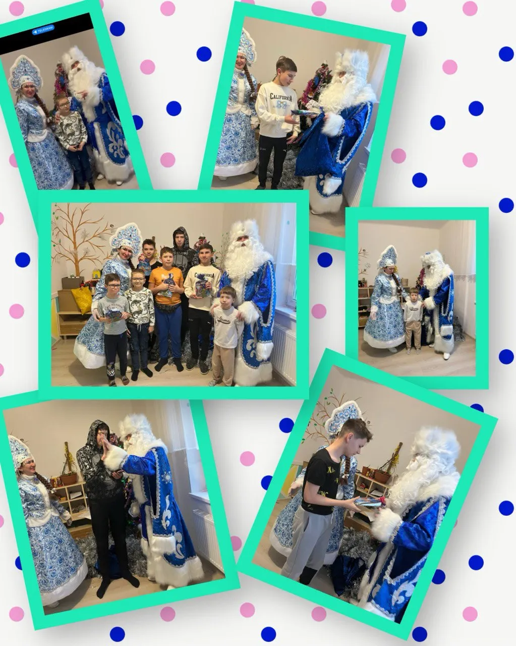 Дед Мороз у нас в гостях